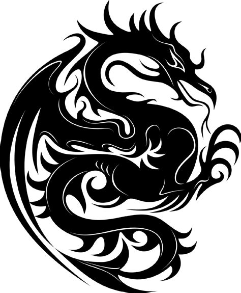 Dragon Stencil Printable